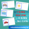 RoShamBo Homeschooling Safety Skills Match Up Game promo showing 4 different safety scenarios