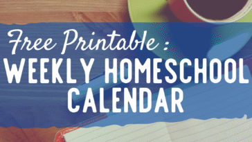 RoShamBo Homeschooling free printable weekly homeschool schedule planner