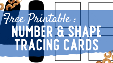 RoShamBo Homeschooling free printable worksheets with numbers and shapes to practice tracing