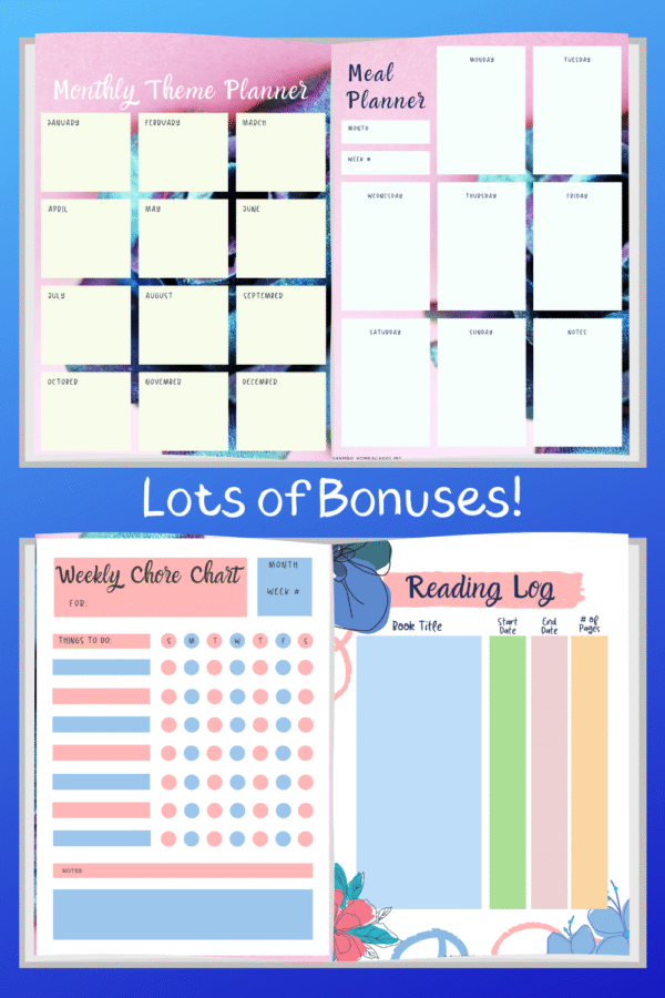 RoShamBo Homeschooling printable ultimate homeschool planner
