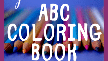 RoShamBo Homeschooling printable Giant ABC Coloring Book