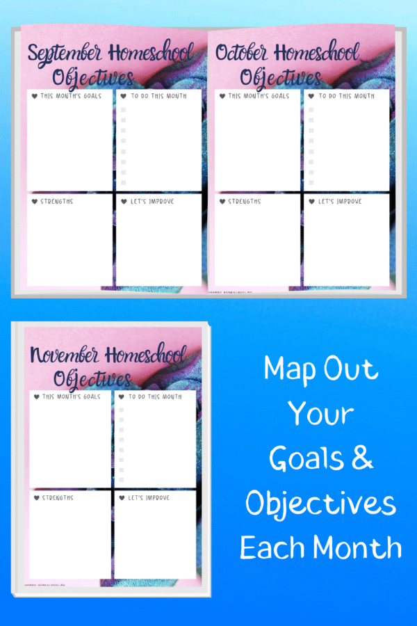 RoShamBo Homeschooling printable ultimate homeschool planner