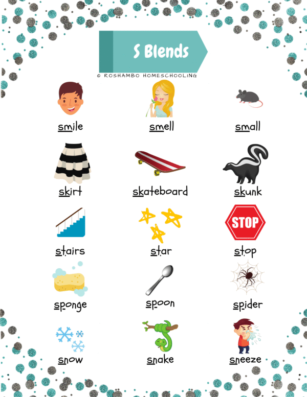 RoShamBo Homeschooling S blends poster