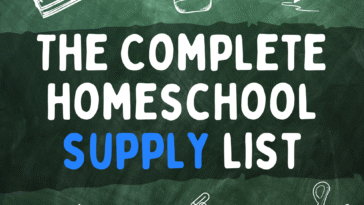 RoShamBo Homeschooling complete homeschool supply list