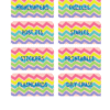 RoShamBo Homeschooling printable homeschool room labels rainbow chevron