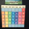 RoShamBo Homeschooling promo for a Circle Time Board in Spanish and English calendar