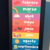 RoShamBo Homeschooling promo for a Circle Time Board in Spanish and English months of the year
