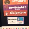 RoShamBo Homeschooling promo for a Circle Time Board in Spanish and English seasons