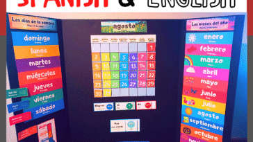 RoShamBo Homeschooling promo for a Circle Time Board in Spanish and English