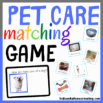 RoShamBo Homeschooling printable pet care match up game
