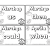 RoShamBo Homeschooling sight word of the day color calendar for 1st grade sample