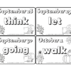 Sight Word of the Day Color Calendar — 1st Grade - Image 5
