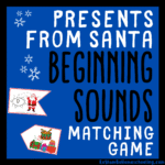 RoShamBo Homeschooling presents from Santa beginning sounds matching game