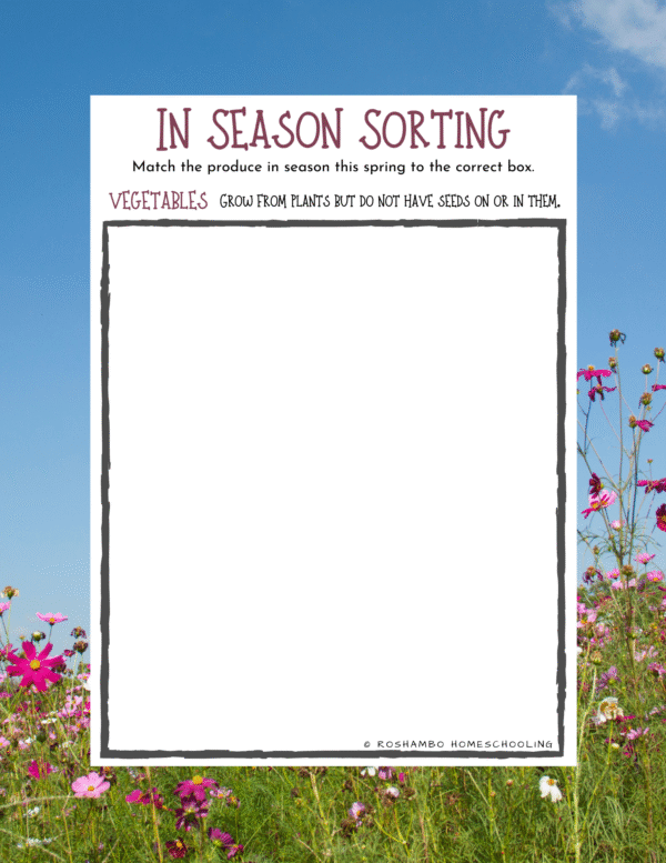 All About Spring Food Theme Pack - Image 5