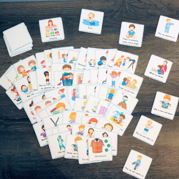 Montessori Practical Life Skills | Pick & Stick Pack | Age 2-6 - Image 5