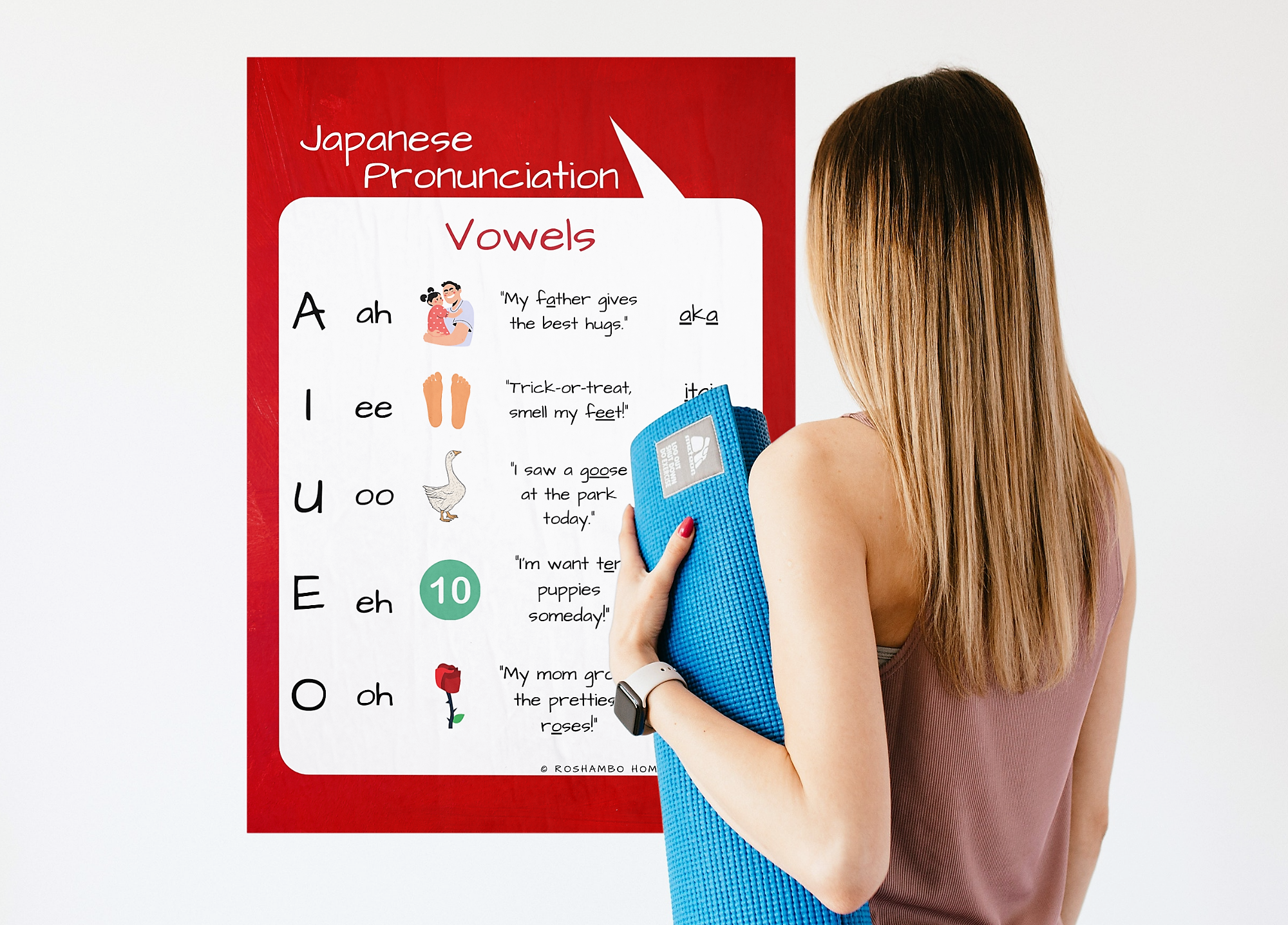 RoShamBo Homeschooling Japanese Pronunciation Posters