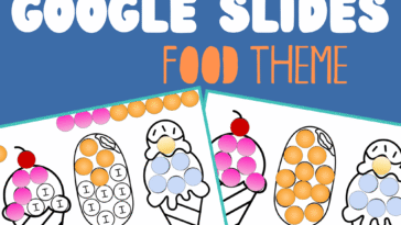 RoShamBo Homeschooling Do A Dot Coloring Sheets Food Theme