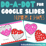 RoShamBo Homeschooling Do A Dot coloring sheets numbers and shapes