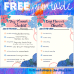 RoShamBo Homeschooling free printable homeschool day planner