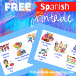 RoShamBo Homeschooling free printable Spanish birthday vocabulary posters