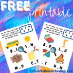 RoShamBo Homeschooling cvc words mystery game